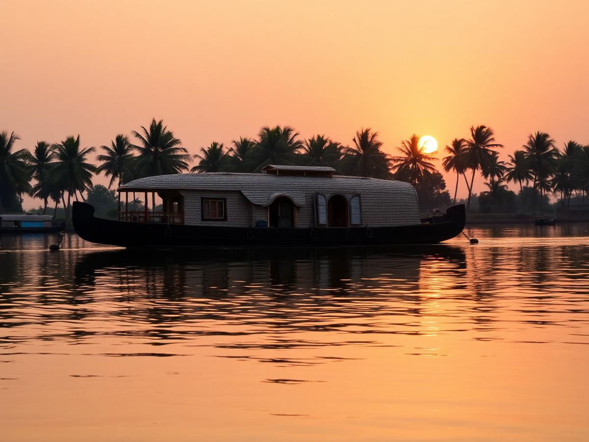Alleppey, Houseboat & Kumarakom — 4-Day Backwater Escape